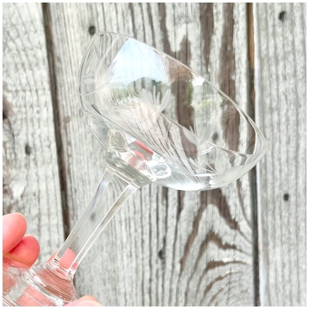 Champagneskle (6 stk samlet) - vintage fransk, ciceleringer 