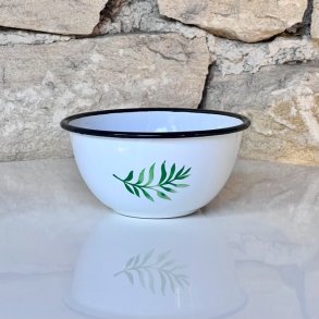 Emalje skl m/grnt blad