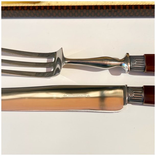 Forskrerst - vintage fransk, 4 dele 