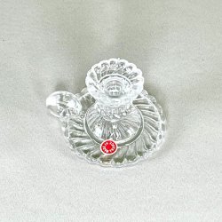 Kammerstage i  glas - mini til kertelys