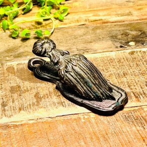 Stor clips i metal - fransk vintage 