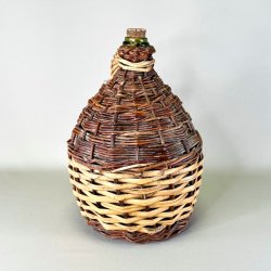 Kurveflaske - vintage, fransk