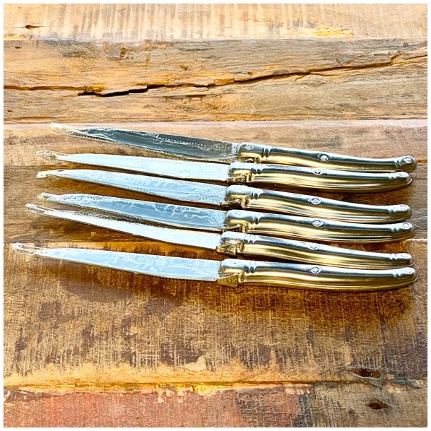 Franske steakknive - Laguiole, metal 