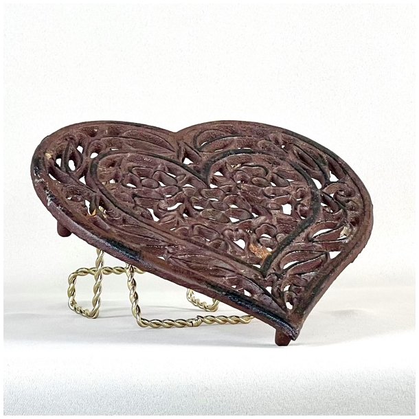 Bordskner - fransk, hjerte lille