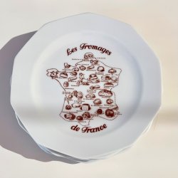 Ostetallerken - fransk les fromages (kantet)