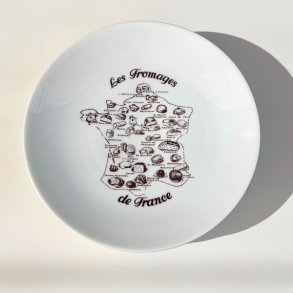 Ostetallerken - fransk les fromages (rund)