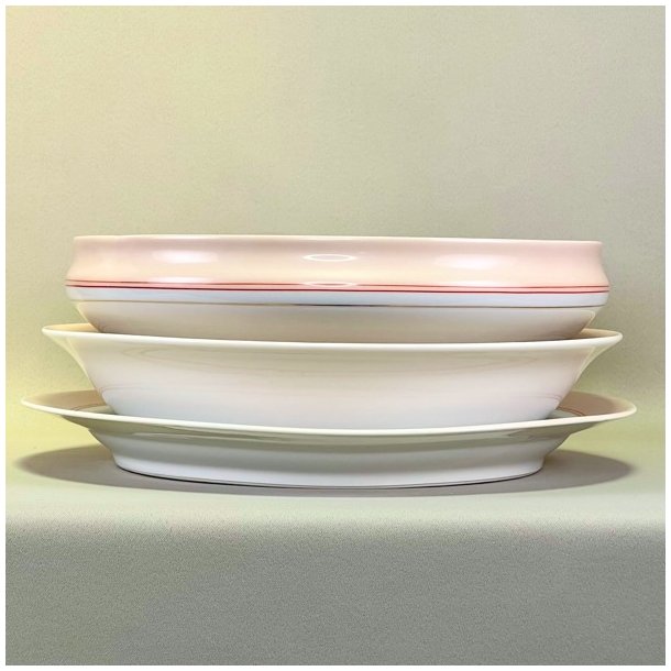 Stor serveringsskl - fransk, Limoges porceln 