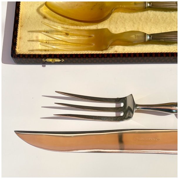 Forskrerst - vintage fransk, 4 dele 