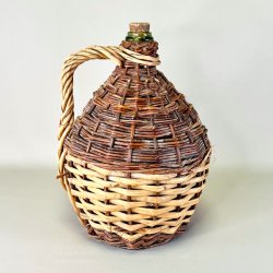 Kurveflaske - vintage, fransk
