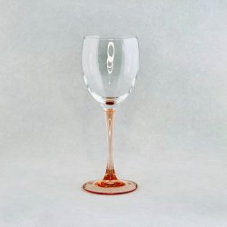 Luminarc vinglas med lyserd stilk - ros