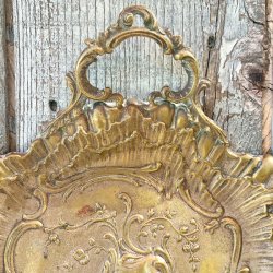 Bordkost m/fejeblad - fransk vintage