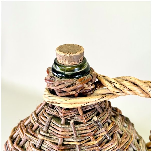 Kurveflaske - vintage, fransk