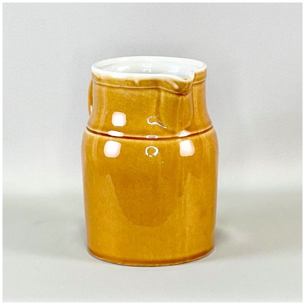 Vintage fransk kande - honning farvet