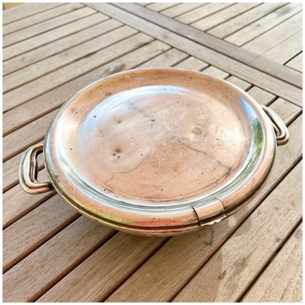 Fransk vintage tallerkenvarmer 