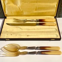 Forskrerst - vintage fransk, 4 dele 