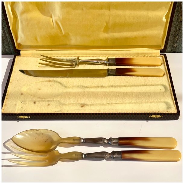 Forskrerst - vintage fransk, 4 dele 