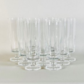 Champagnefljter - klassisk design p lav fod