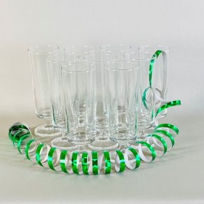 Champagneglas - klassisk design p lav fod