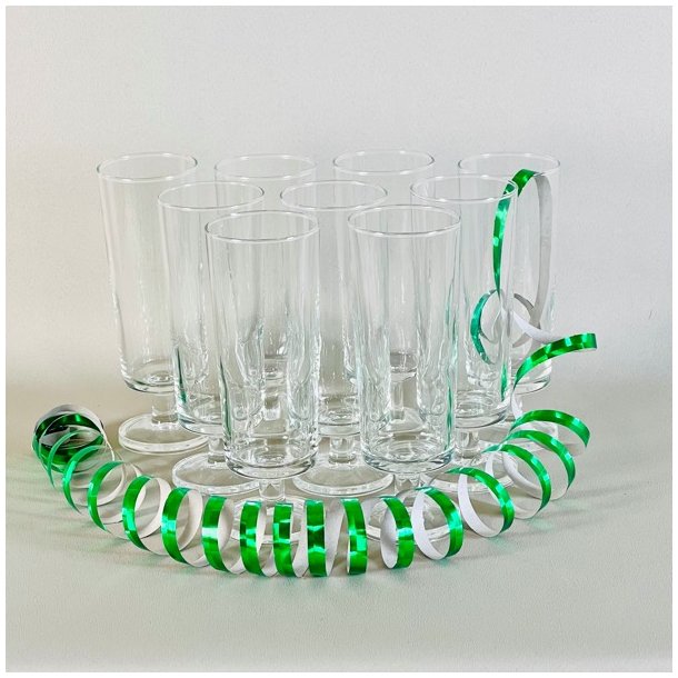 Champagneglas - klassisk design p lav fod