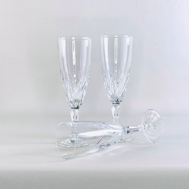 Champagneglas - vintage franske Luminarc