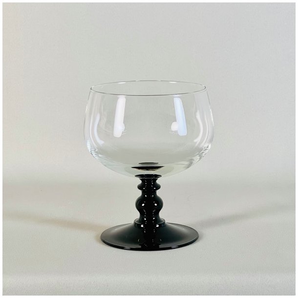 Dessertglas - champagneskle p sort fod