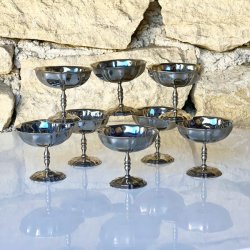 Isskle i metal (st a' 8 stk) 