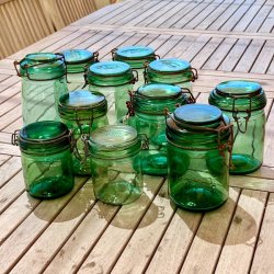 Sylteglas - Franske, assorterede  