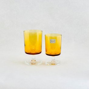 Franske vinglas, Luminarc gul - flere strrelser