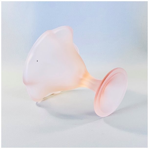 Dessertglas - lyserdt, frostet