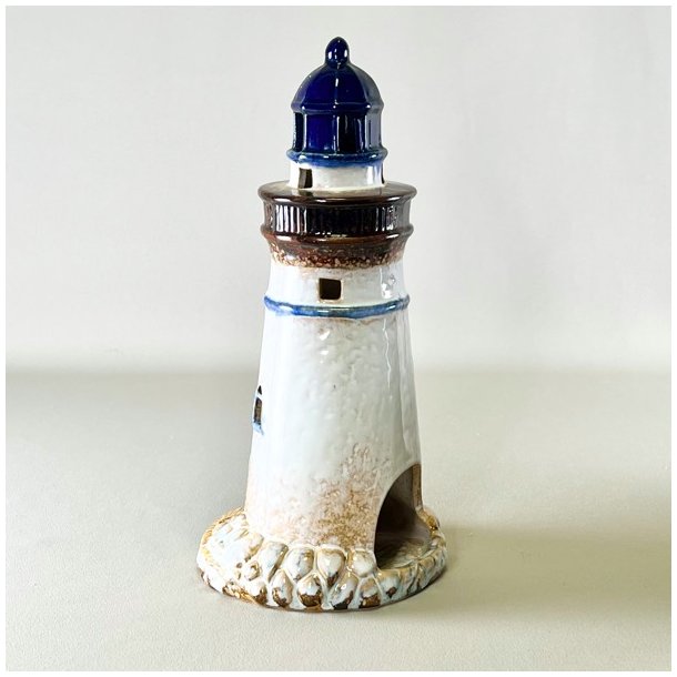 Stort fyrtrn i keramik 
