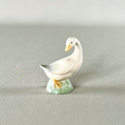 Sm gsefigurer i porceln