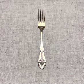 Vintage slvgaffel - slvplet