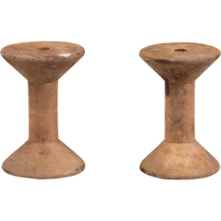 Gamle trd trisser i tr (st a' 4 stk) 