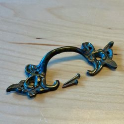 Mbelgreb - messing, vintage (genbrug)