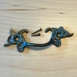 Mbelgreb - messing, vintage (genbrug)