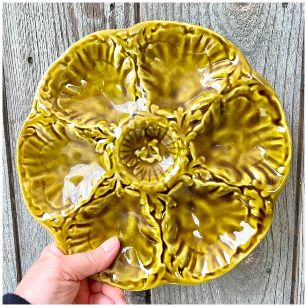 sterstallerken - Gien, olivengrn 