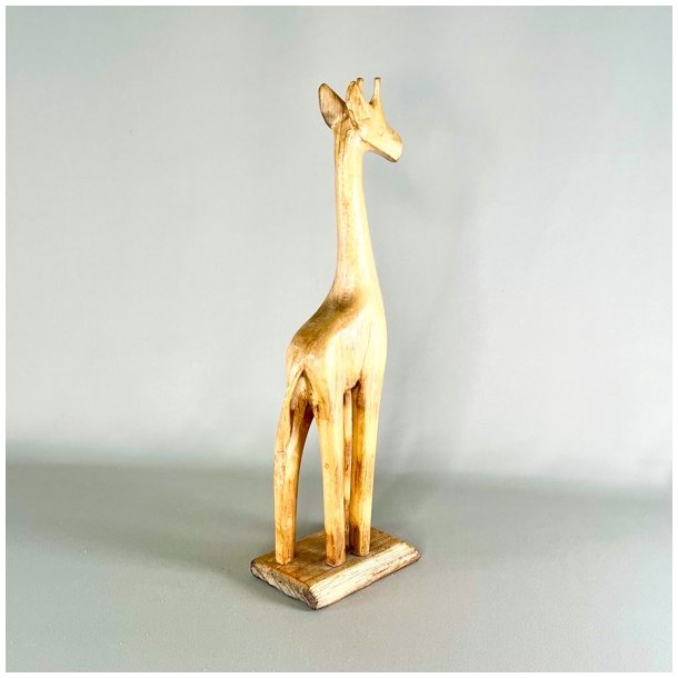 Giraf figur i tr - lys