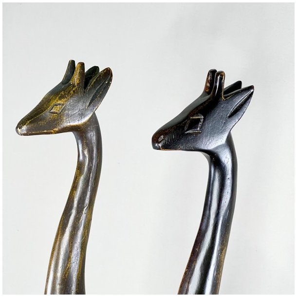 Giraf figur i tr - flere strrelser