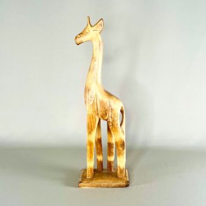 Giraf figur i tr - lys