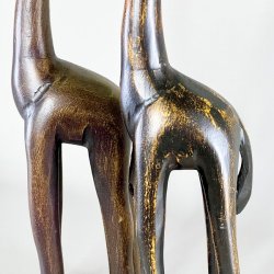 Giraf figur i tr - flere strrelser