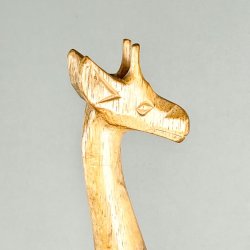 Giraf figur i tr - lys