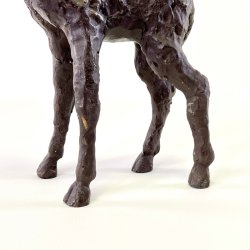 Giraf figur i metal H31 cm