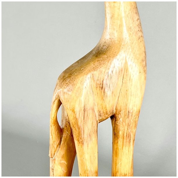 Giraf figur i tr - lys