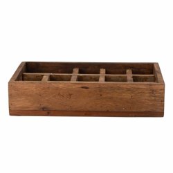 Bakke med rum i genanvendt tr 