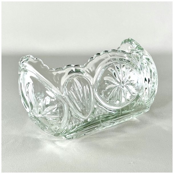 Glasskl - jardiniere, stjernemnster