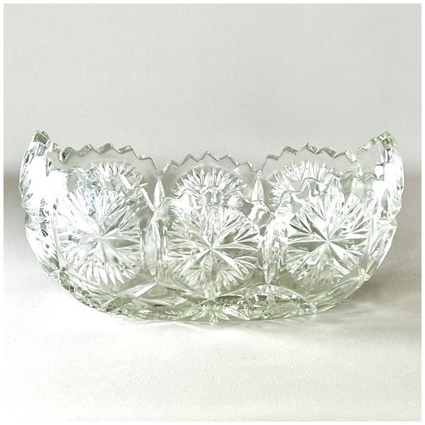 Glasskl - jardiniere, isblomster