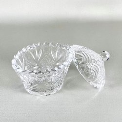 Bonbonniere - lille, let oval m/takker