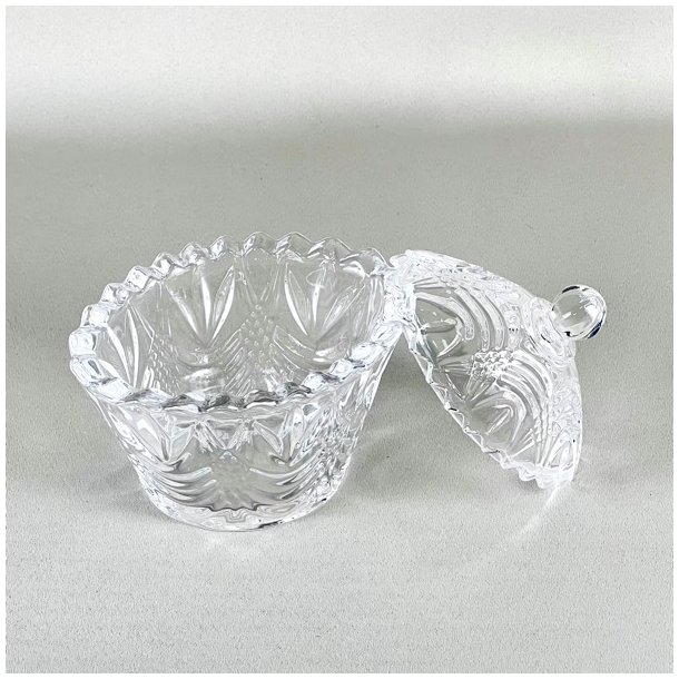 Bonbonniere - lille, let oval m/takker