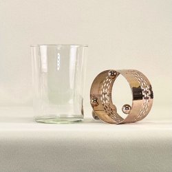 Teglas i holder (st a' 6 stk) 