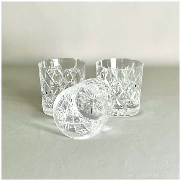 Whisky glas (st af 3) krystalglas 